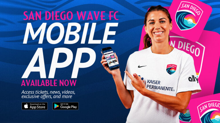 San Diego Wave FC Launches New Mobile App
