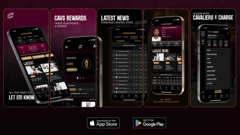 Cleveland Cavaliers Announce New Cavs App